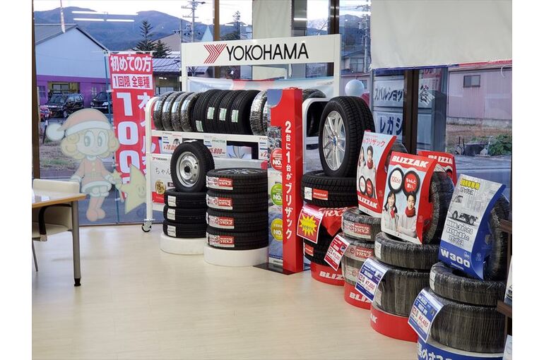 スタッドレスタイヤの準備はお済みですか | 車検切れの前に岡谷市にて